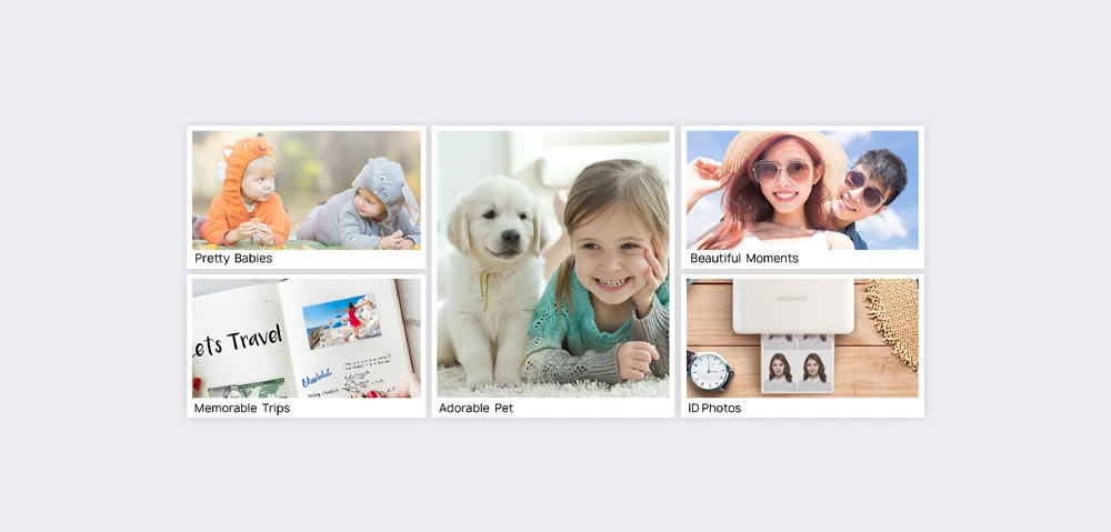 Huawei Карманный фотопринтер мобильный телефон фотопринтер мини фотопринтер DIY фотопринтеры