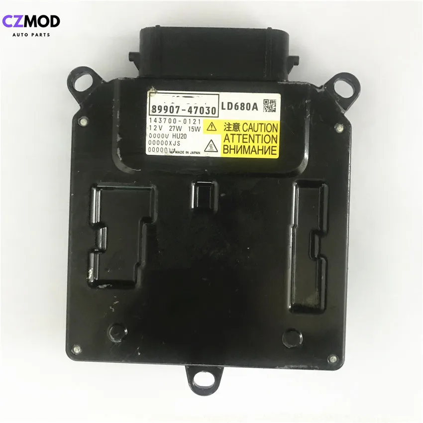 CZMOD Оригинал 89907-47030 LD680A светодиодный драйвер фар HID Балласт 89908-47030 RD680A 143700-0193