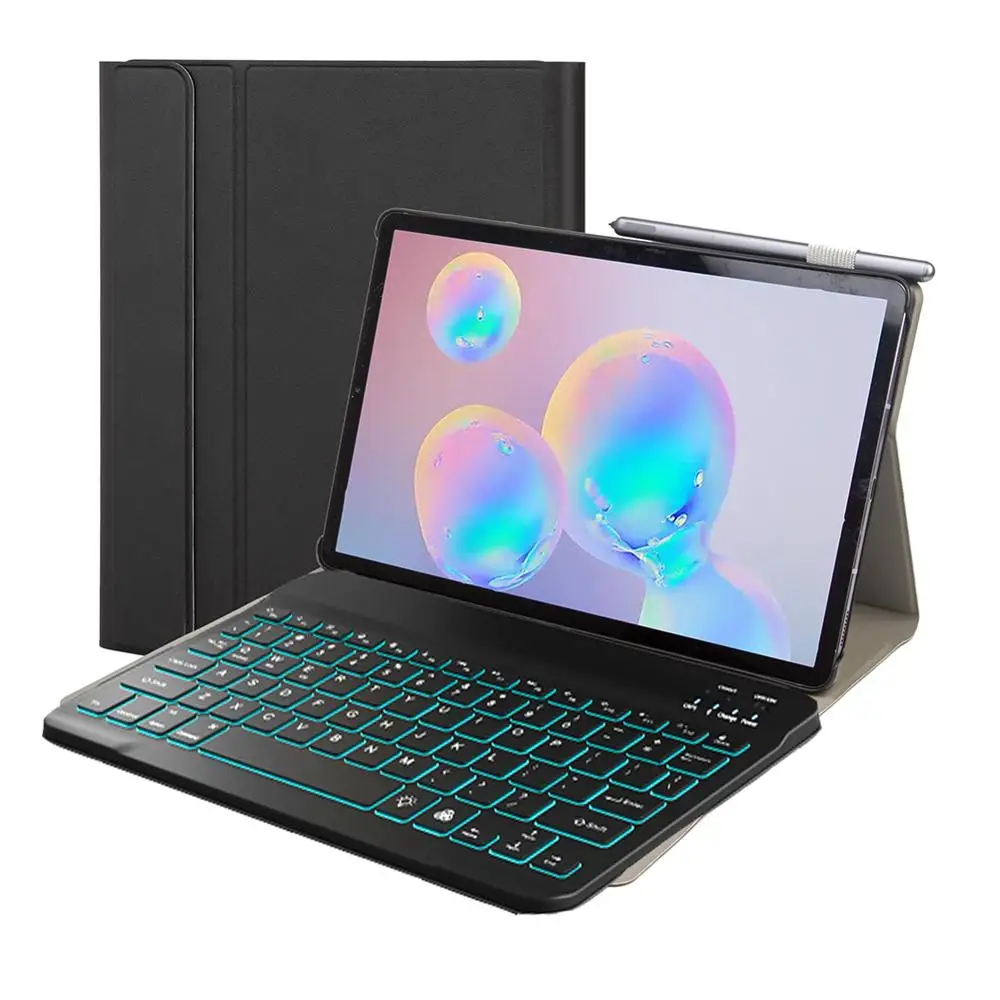Магнитный чехол для планшета с Bluetooth клавиатурой Samsung Galaxy Tab A7 10 4 дюйма 2020 T500 T505