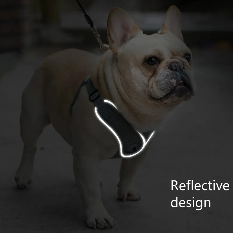 Ремни для собак X типа ремни светоотражающая сетка нейлоновая тесьма сотовый