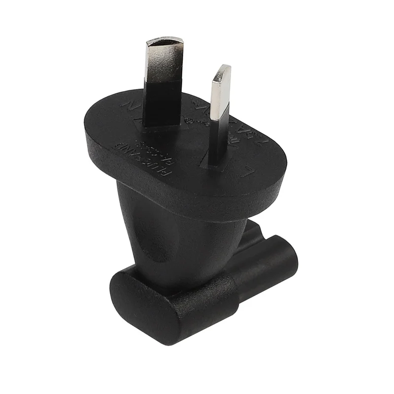 Адаптер питания переменного тока с изгибом 90 градусов на 2 контакта | Электроника