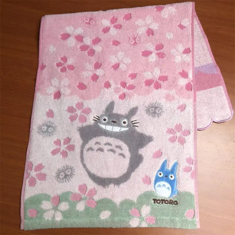 Хлопковое полотенце для лица в стиле аниме Тоторо с героями мультфильмов | Дом и