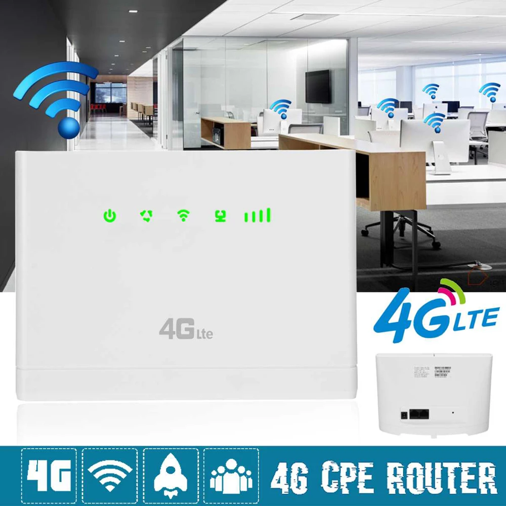 Роутер 3G 4G со слотом для sim карты двухдиапазонный беспроводной Wi Fi адаптер LTE