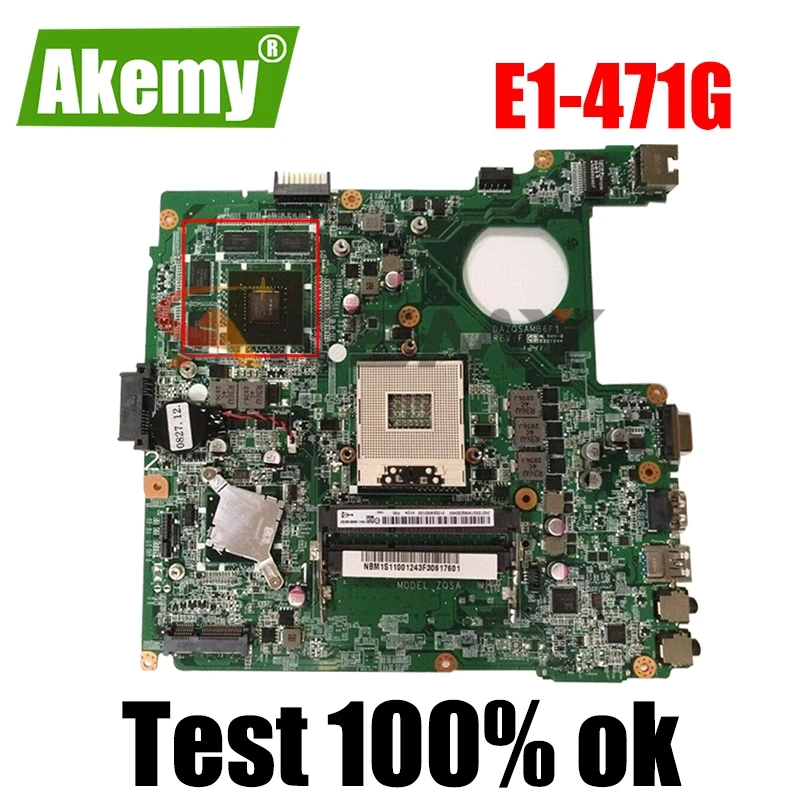 

Для ACER macrobase E1-431 E1-471G V3-471G EC-471G P243 NE46R материнская плата
