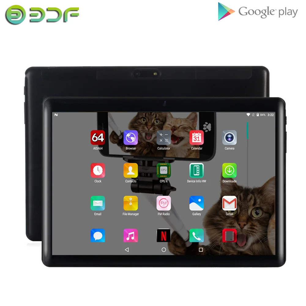 Бесплатная доставка дешёвый планшет Tab 10 дюймов Android 4 1 ГБ/16 ГБ четырехъядерный WIFI