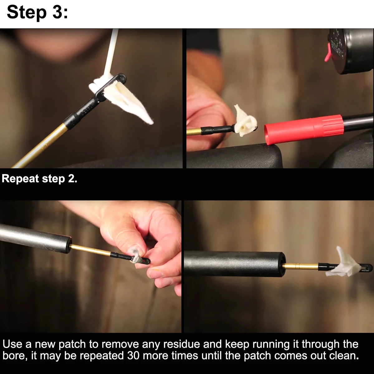 Набор для чистки векторной оптики 12GA Охотничьи аксессуары калибр 177 .22 очиститель
