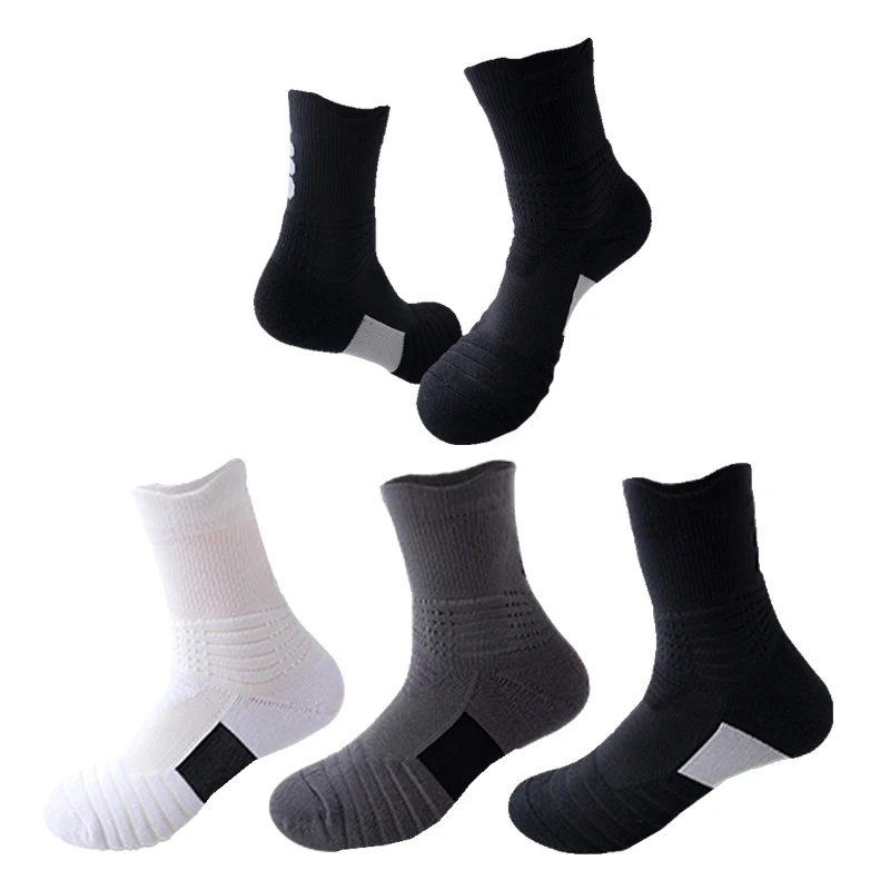 Компрессионные спортивные носки для баскетбола бадминтона бега уличные