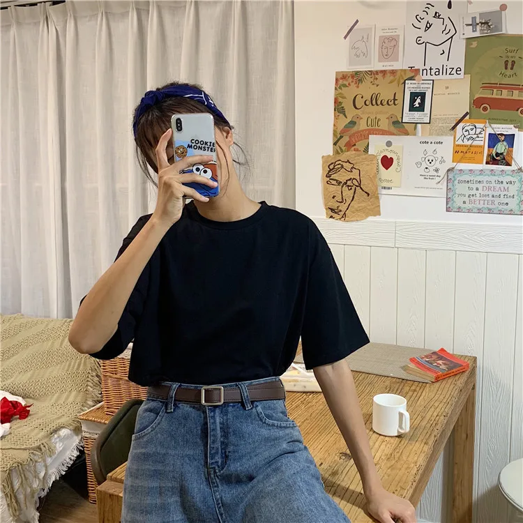 Ультрапопулярная разноцветная одежда Новинка 2019 года Корейская версия