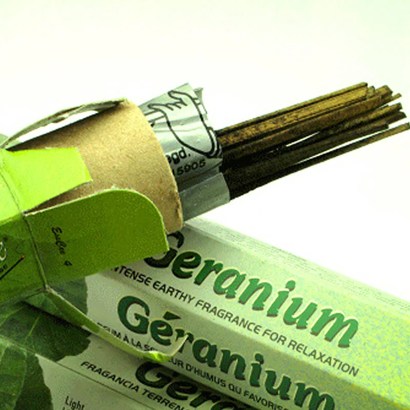 Флейта 20 палочек/упаковка аромат герани травяные ароматические палочки с