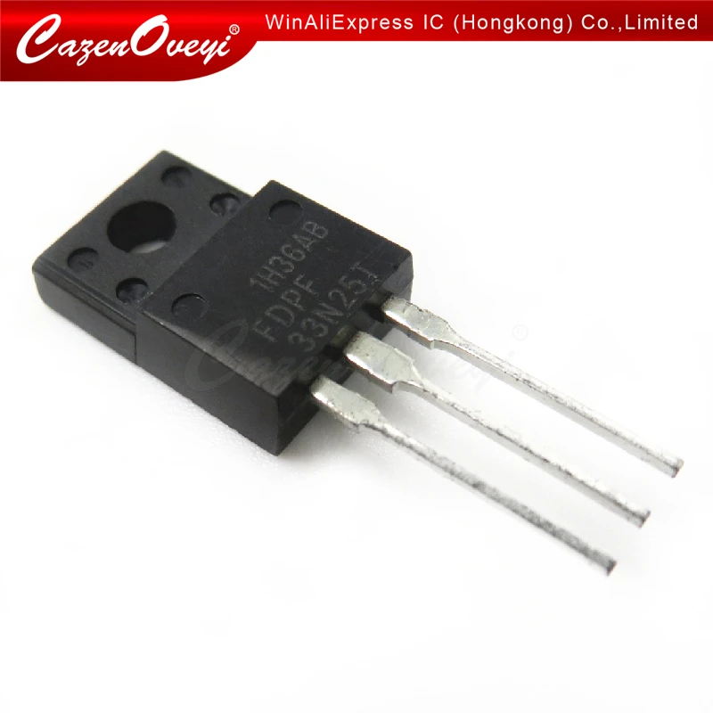 10 шт./лот FDPF33N25T TO-220F FDPF 33N25T TO-220 FDPF33N25 TO220F в наличии | Электронные компоненты и