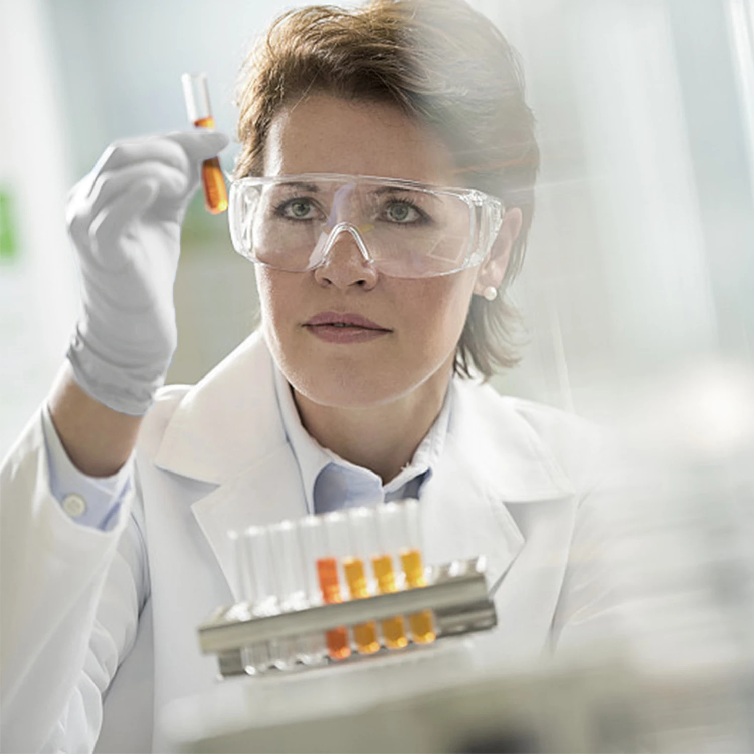 100 шт Одноразовые Белые латексные перчатки Нескользящие кислотные и щелочные