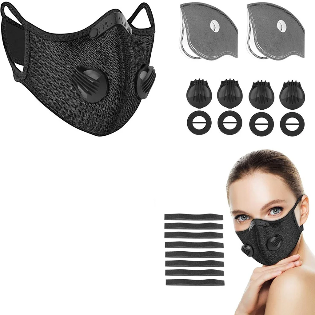 Маска для лица маска велоспорта многоразовый пылезащитный респиратор | Спорт и