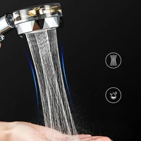 shower head high pressure detachable 360%c2%b0 rotating jetting showerhead filter for water bathroom bath shower nozzle pressurized