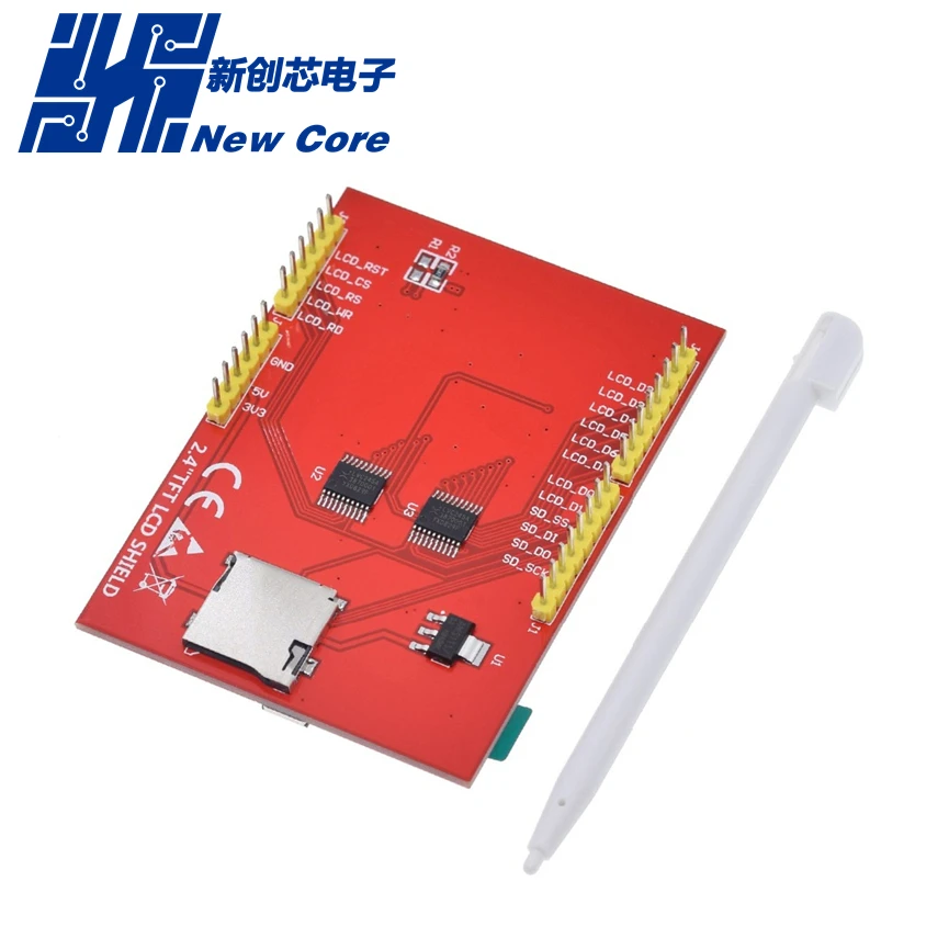 ЖК-модуль TFT 2 4 дюймовый ЖК-экран для Arduino UNO R3 плата и поддержка mega 2560 с сенсорной
