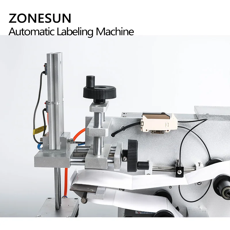 ZONESUN LT-60 полуавтоматическая пневматическая плоская машина для маркировки