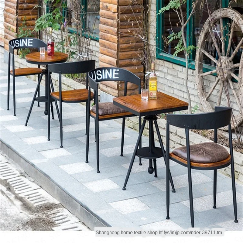 Американский обеденный стул ретро креативный промышленный ветровой чердак