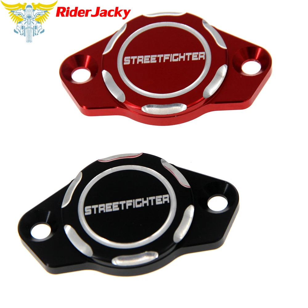 RiderJacky Черный Красный ЧПУ Мотоцикл Двигатель Масляный Фильтр Крышка Для Ducati