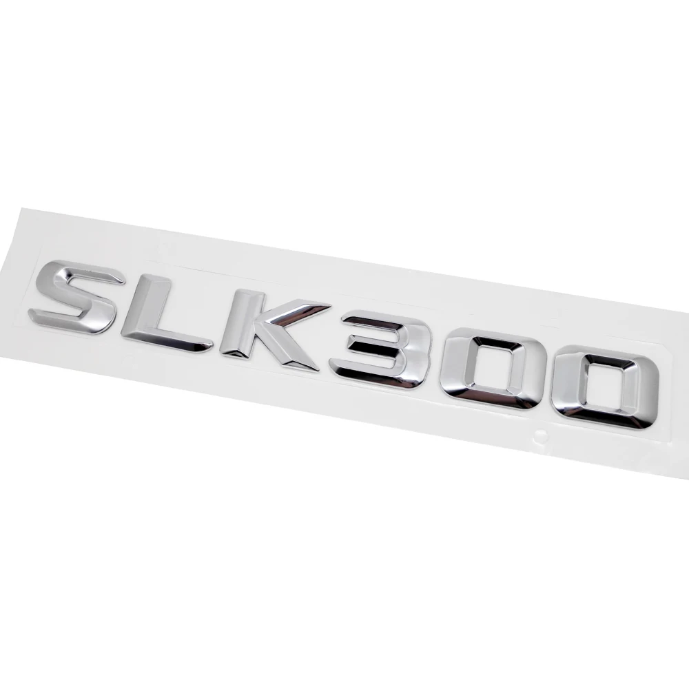 Автомобильный задний багажник эмблема, надпись значок Стикеры SLK300 для Mercedes Benz SLK класса R170 R171 R172 w204 w203 w211 w210 w212 w205