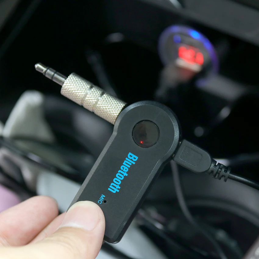 Мини 3 5 мм Jack Беспроводной аудио MP3 музыкальный Bluetooth ресивер автомобильный набор