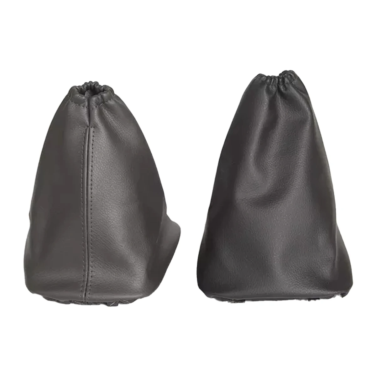 Черного цвета из искусственной кожи Шестерни рычаг переключения передач Гетры