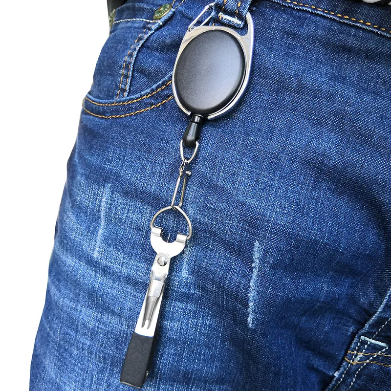 

Fishing Stainless Steel Nipper Line Cutter Clipper Hook Eye Cleaner Quick Knot Tools Hook Sharpener Fly Tying Tool Tackle