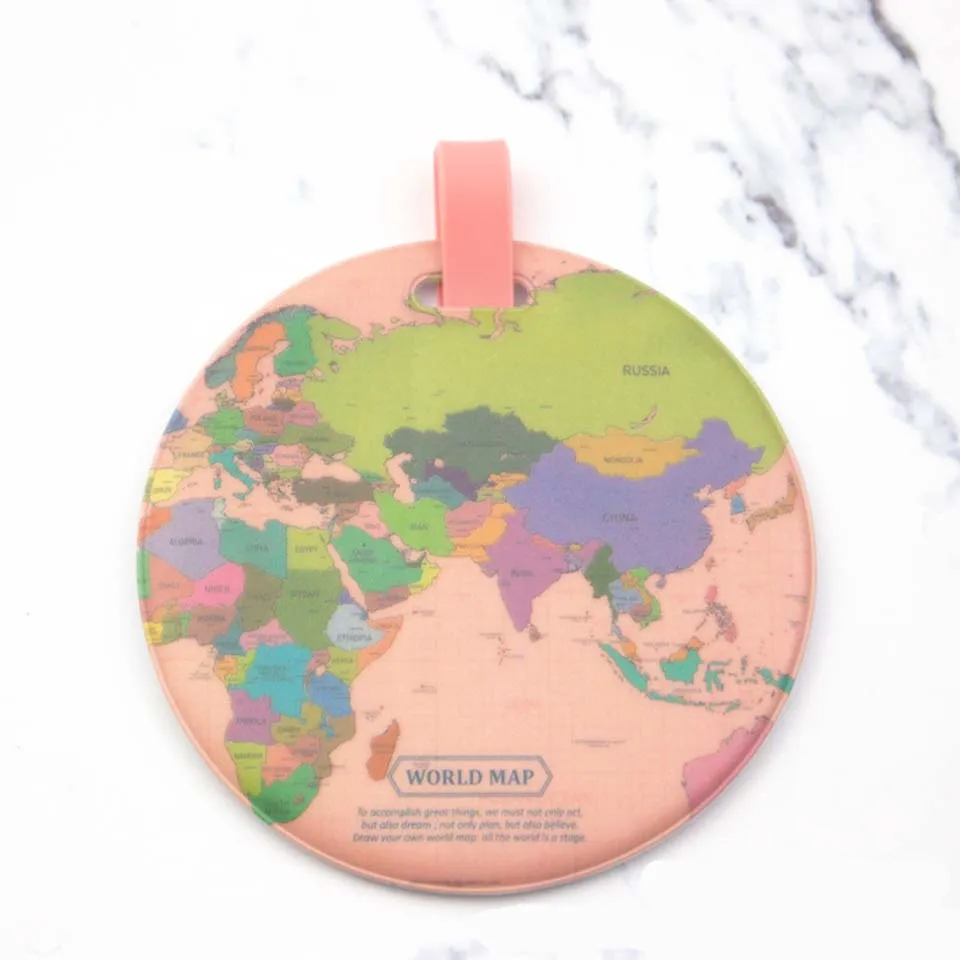 50 шт. аксессуары для путешествий бирка багажа креативная Повседневная карта