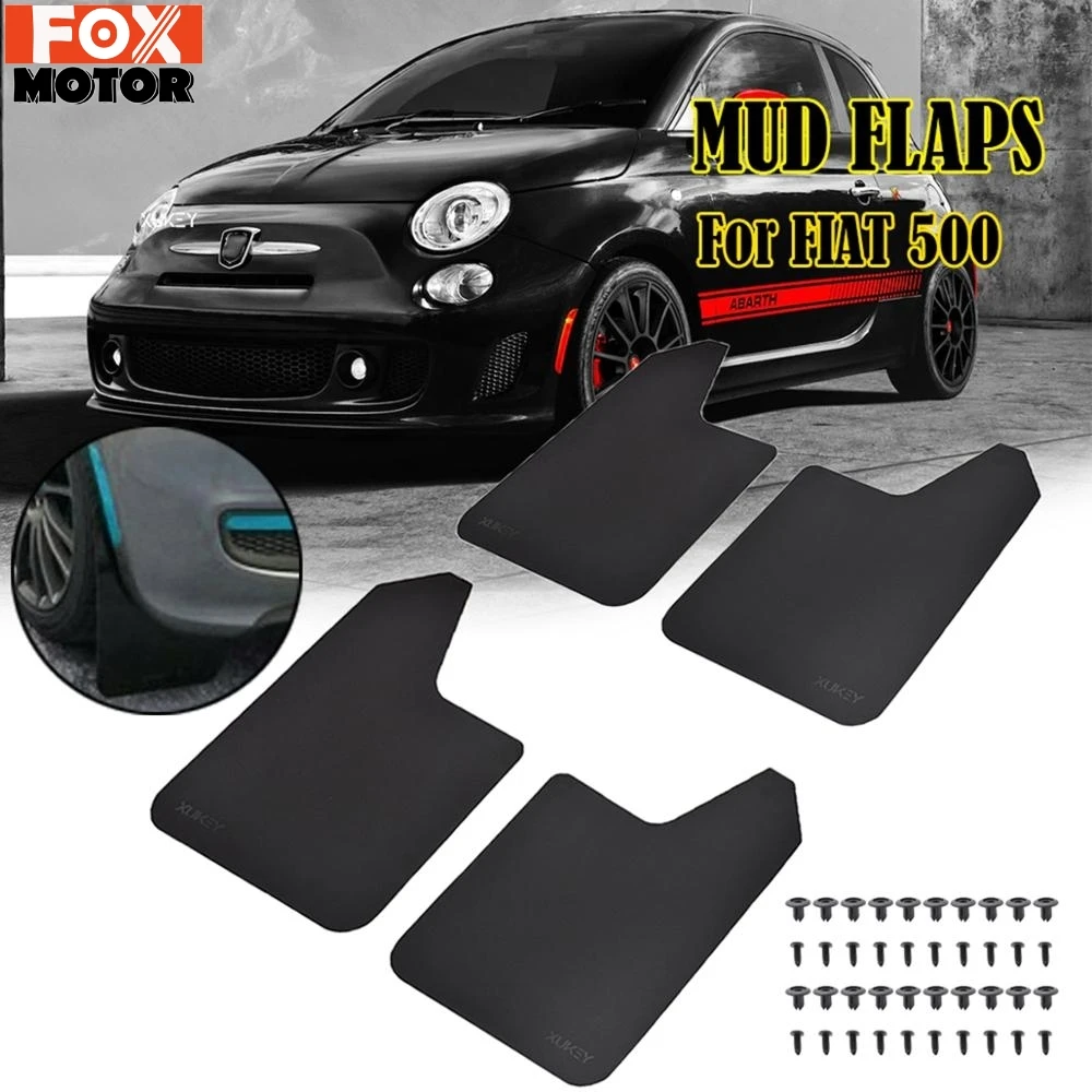 Гоночные Брызговики для Fiat 500 500C abarth doblo albea Grande Punto Bravo Stilo крыло