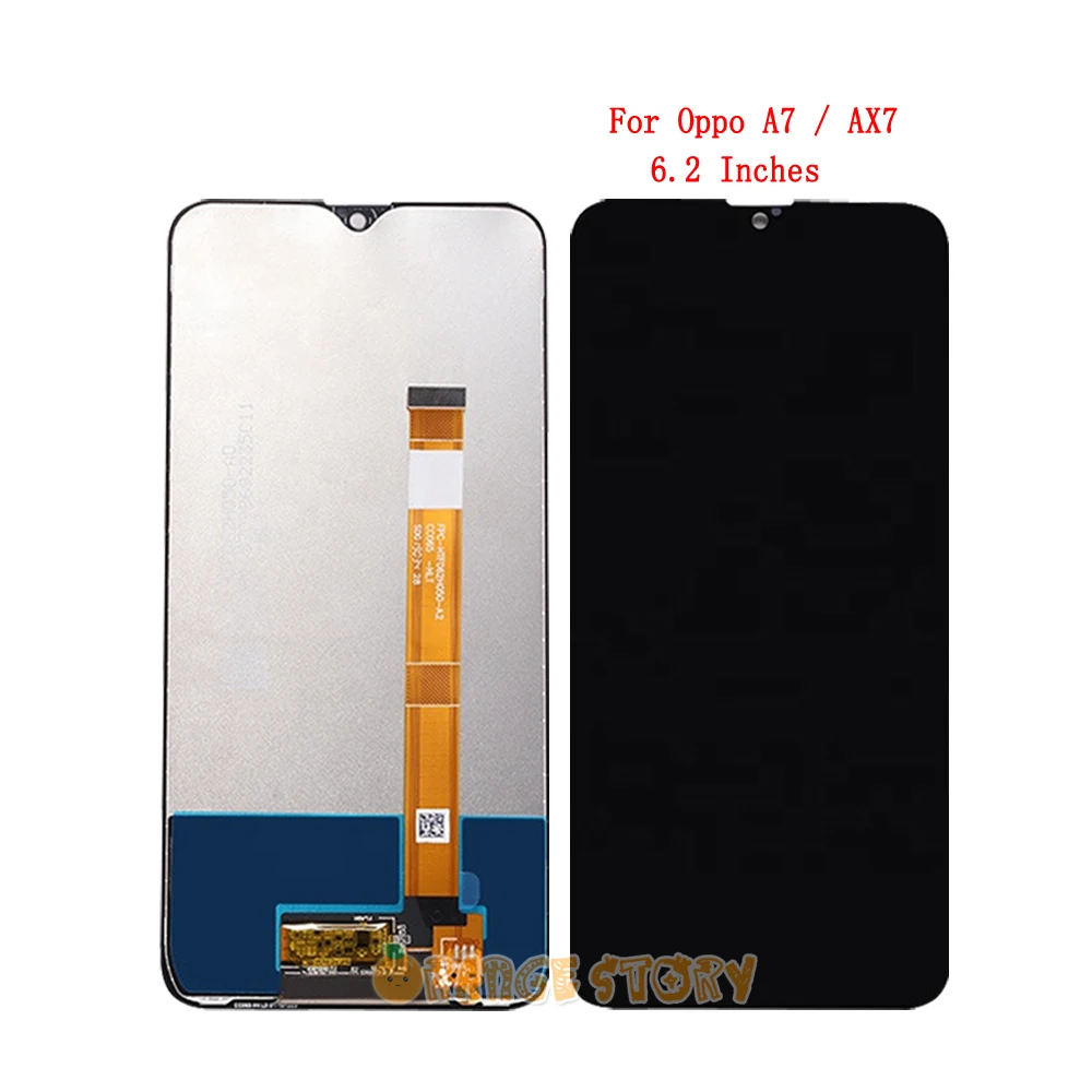 Новый сенсор стекло монитор в сборе Замена для Oppo A7 A7N AX7 AX7N A7X F9 Полный ЖК дисплей