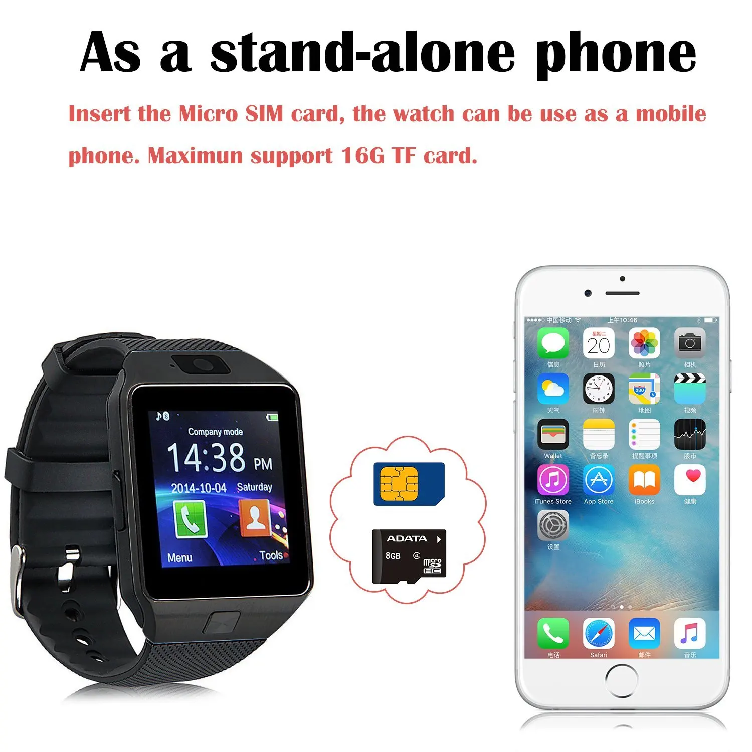 DZ09 16G TF Bluetooth Смарт часы батарея LQ S1 380mAh Smartwatch телефон Поддержка sim карты с камерой