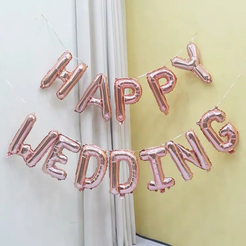 Шары воздушные из фольги с надписью 16 дюймов | Дом и сад