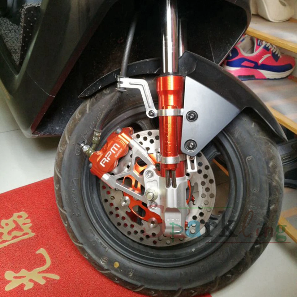 Универсальный мотоциклетный тормозной суппорт 82 мм с переходным кронштейном