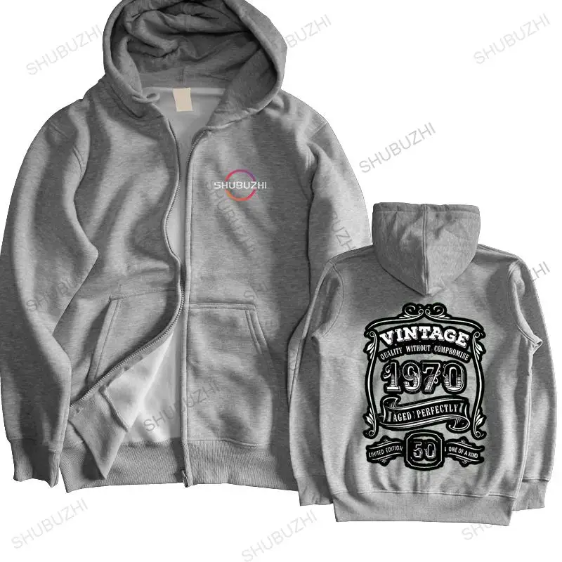 

Мужские хлопковые осенние толстовки на молнии, винтажный золотистый свитшот для пожилых, идеальная доставка, Мужская Крутая толстовка, бре...