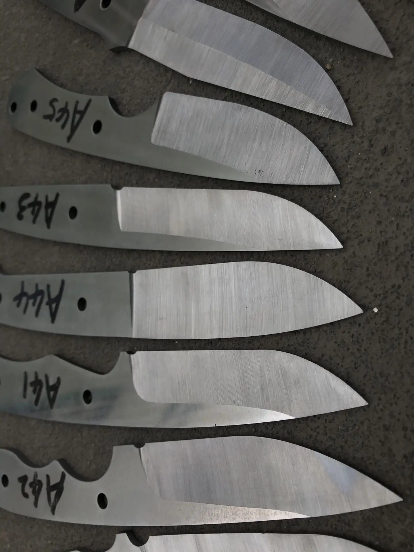 Острый нож сделай сам с фиксированным лезвием имитация дамасской стали