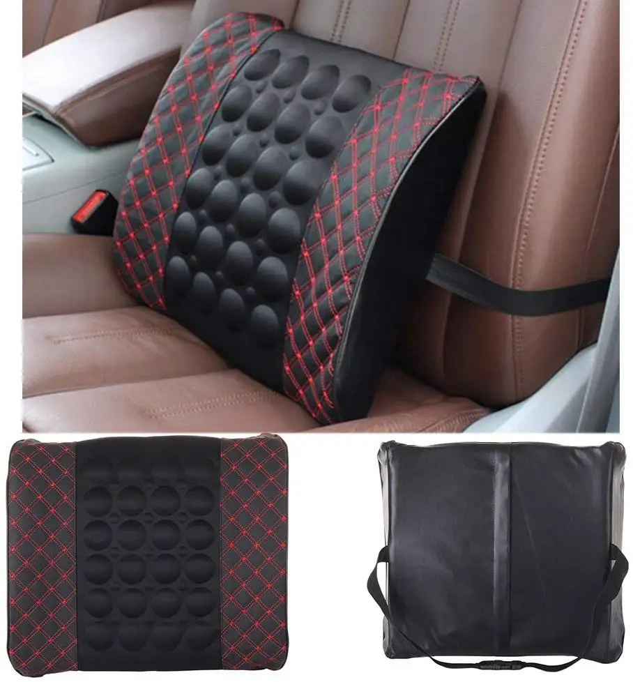 Автомобильная электрическая вибрационная массажная подушка 12 В 2 скорости|Опоры