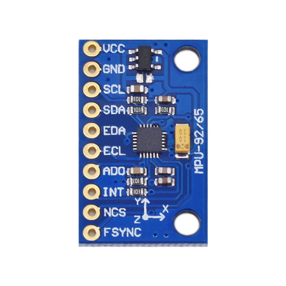 3 5V IIC оригинальный MPU 9255 заменить 6050 9150 9250 9DOF 9 оси гироскопа Акселерометр