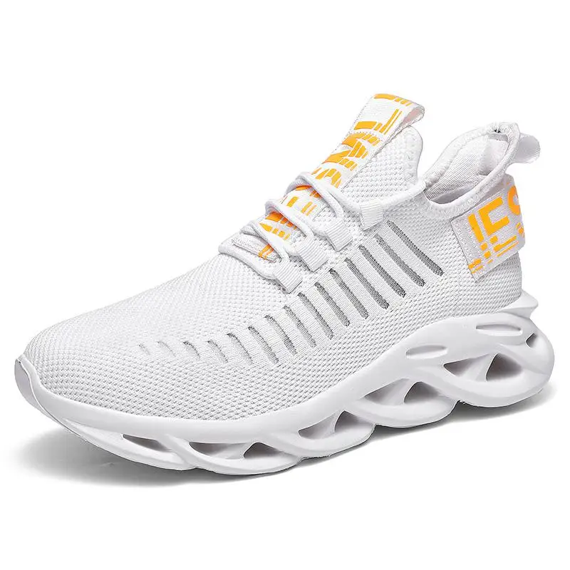 Обувь; мужские кроссовки; сезон осень; Ультра-Boosts; Zapatillas Deportivas Hombre; Мужская модная дышащая повседневная обувь; мужские тканые кроссовки; s - Цвет: Белый