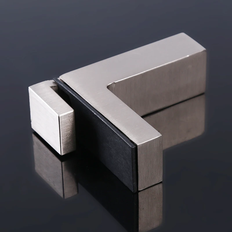 Регулируемые стеклянные зажимы из цинкового сплава кронштейны с покрытием