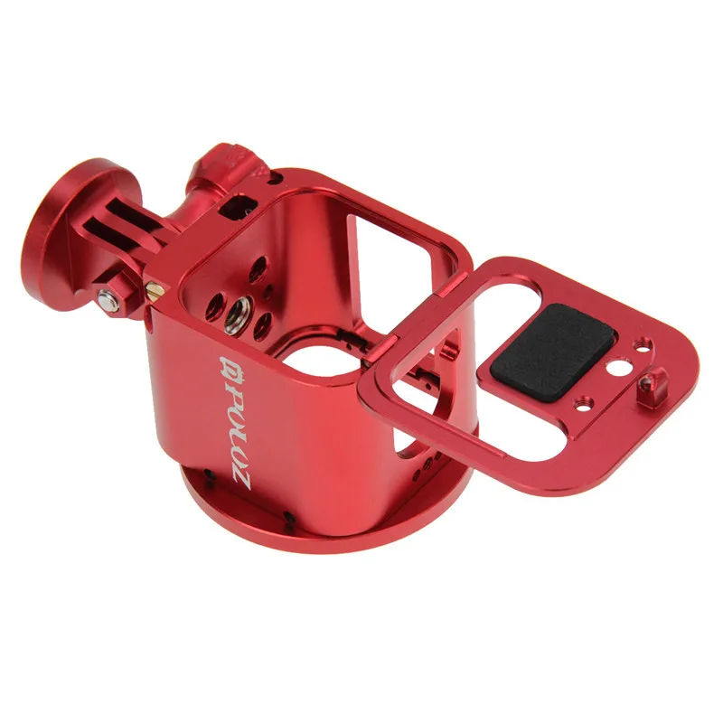Aluminum Alloy Protective Cage for GoPro Hero 5 4 Session with 52mm UV Lens Case Go Pro Accessories | Электроника
