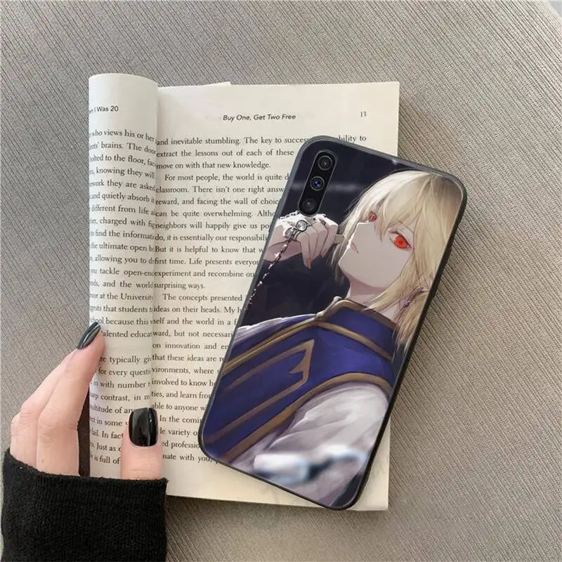

Anime Kurapika HUNTERHUNTER Phone Case For Samsung galaxy S 9 10 20 A 10 21 30 31 40 50 51 71 s note 20 j 4 2018 plus