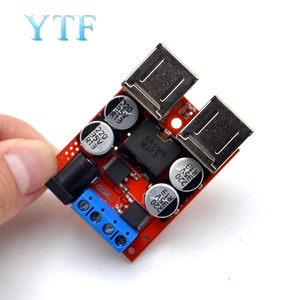 8V 35 В до 5 пост 8A источника питания понижающий модуль 4 портовый USB выход Android Apple