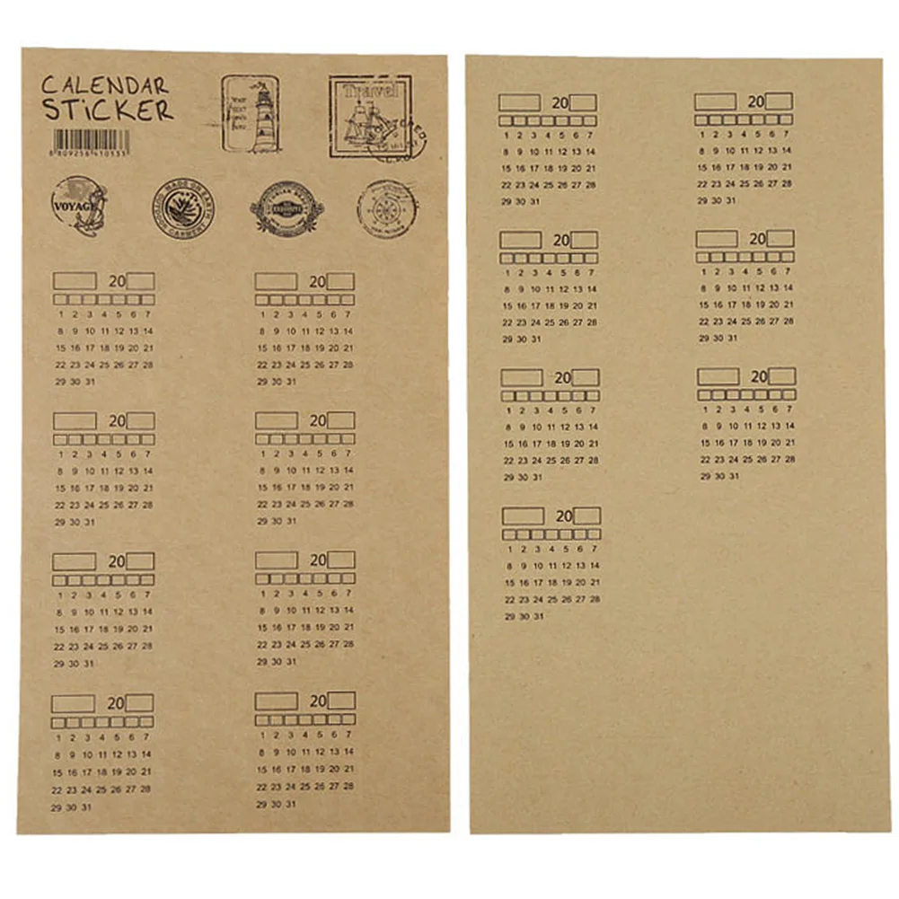 

Органайзер-календарь, 4 листа