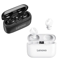 lenovo ht18 wireless tws earphone bluetooth 5 0 headphone 3d stereo earbuds with 1000mah charging box long battery life