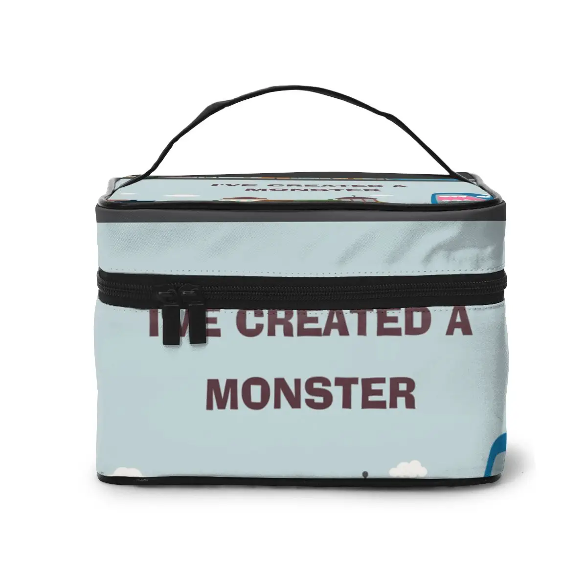 

Women Cosmetic Bag Makeup Case I've Created A Monster Mom Baby Make Up Storage Pouch Toiletry Beauty Wash Bag