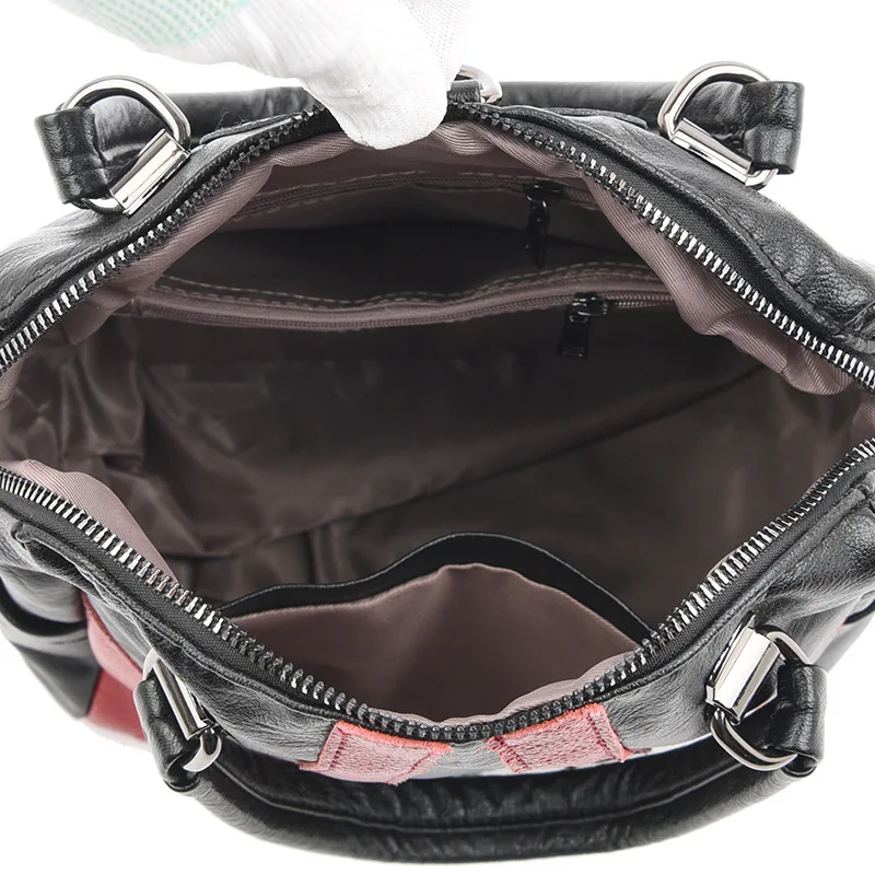 

Brand Women Backpacks Vintage Female Shoulder Bags Soft Leather School Bags Ladies Travel Knapsack Luxury Bags for Girls Mochila