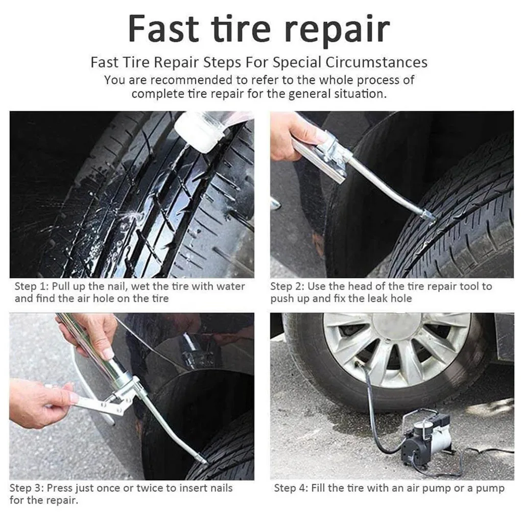 Инструмент для ремонта автомобильных шин комплект инструмент экстренного