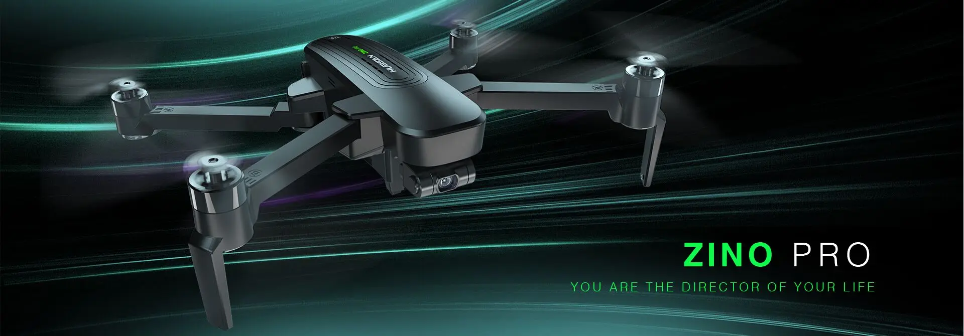 Hubsan H117S Zino Pro gps 5G WI-FI 4 км передачи изображений Складная рукоятка с видом от первого лица в формате 4K UHD, Камера 3-осевому гидростабилизатору Дрон Квадрокоптер с дистанционным управлением