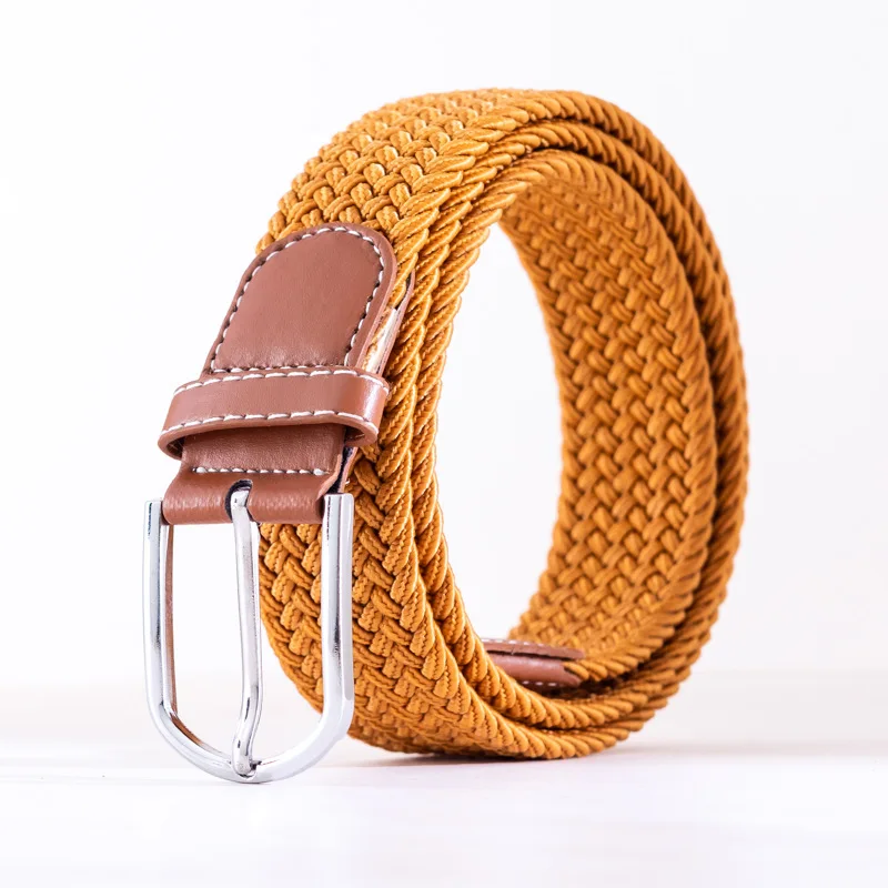 

Belt Men's Leather Automatic Buckle Belts For Young People Simple High-end Leather Pants Belts For Men And Women PD343