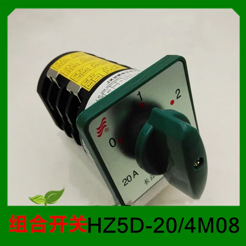 

1PC New Conversion Switch HZ5D-20/4M08 High Low Speed Combination Switch 4 Knots 16 Terminals Cam Conversion Switch