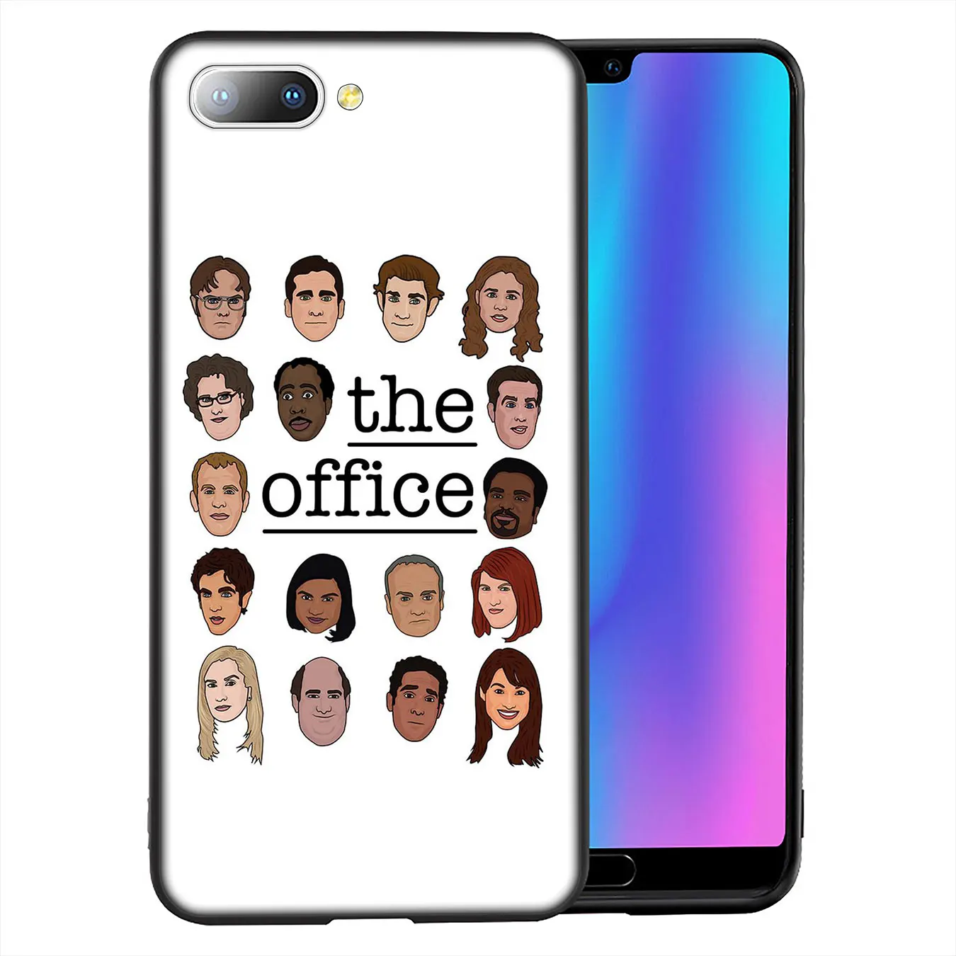 TV the office cast meme Soft Phone Case for Huawei Y9 Y6 Y7 Prime Honor 20 20S 10 9X 9 8 Lite 8C 8X 8A 7X 7C 7A Pro |