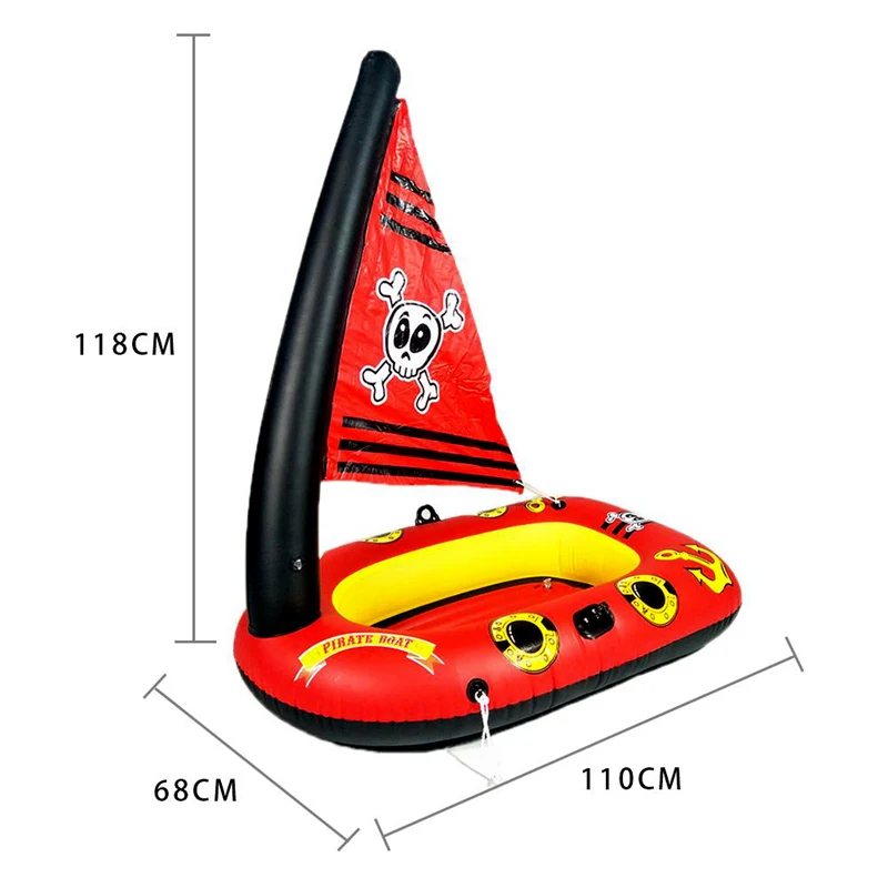 

Pool Float Boat Game Water-toys Inflatable Swimming Pool Accessories water Funny toy for Kids Children Gift Air Mattresses
